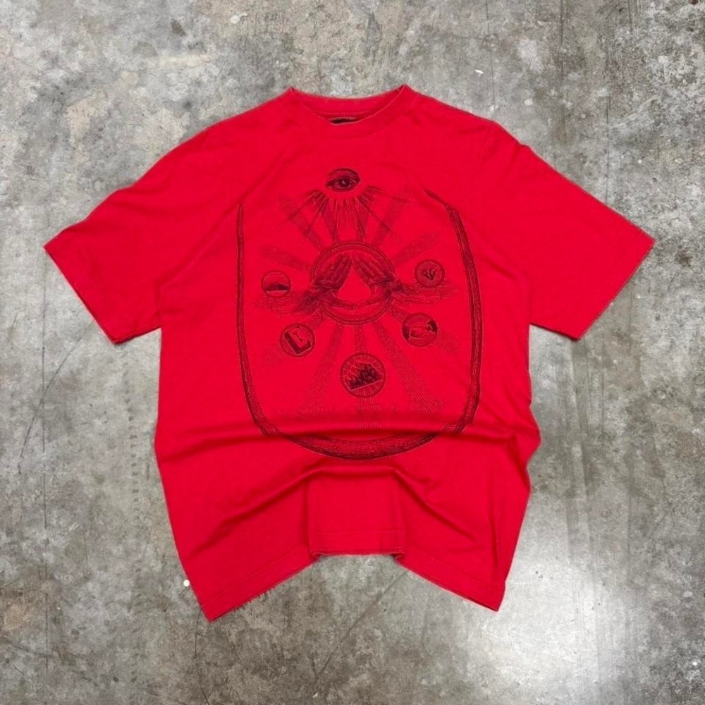 Vintage Y2K Rocawear Illuminati Graphic Tee‎ Size M